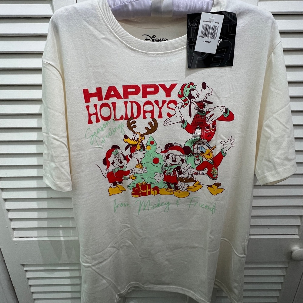 Disney Festive Friends Holiday T-shirt